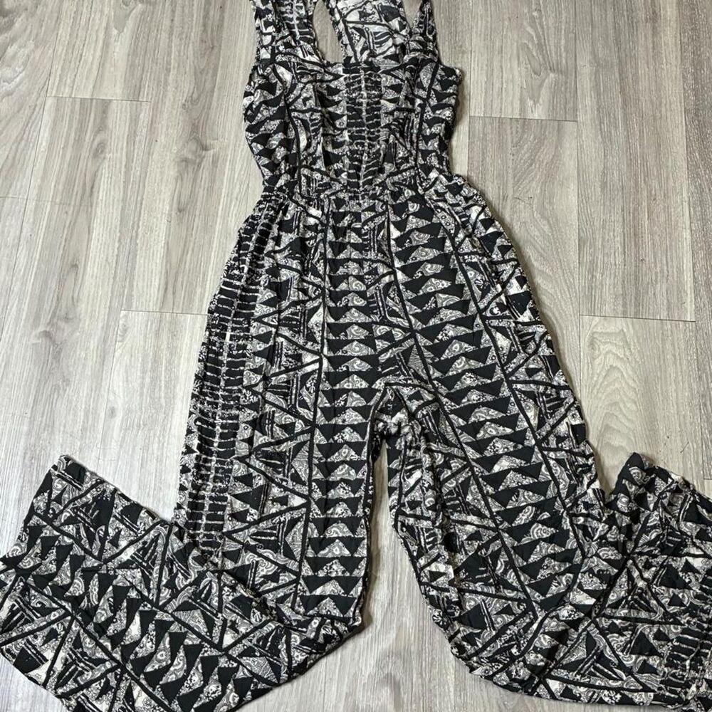 Mossimo Women's Black and Grey Jumpsuit